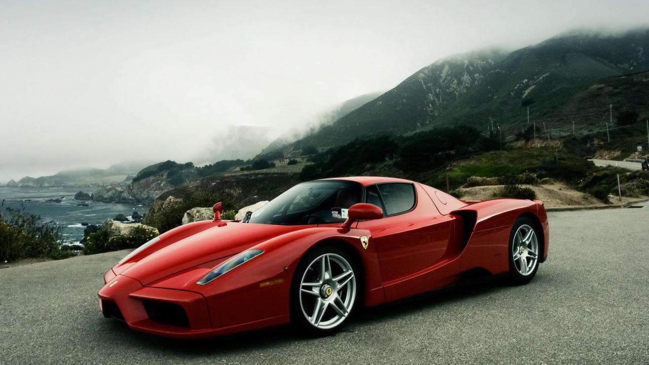 Ferrari enzo vs mercedes slr mclaren #2