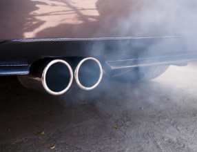 Car exhaust pipe