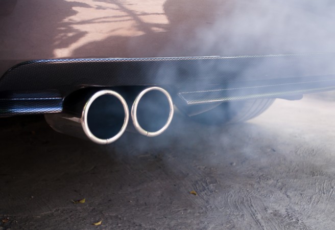 Car exhaust pipe