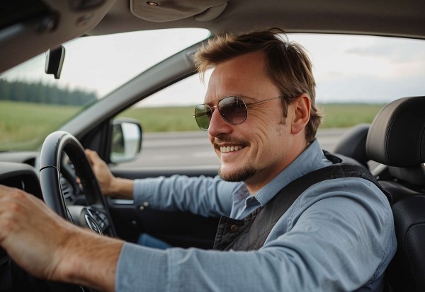 leonardo_vision_xl_photo_of_a_contented_czech_driver_inside_hi_0