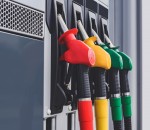 Gas,Station,Close-up,With,Filling,Pistols