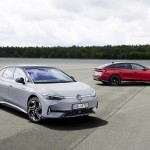 The all-electric Volkswagen ID.7 GTX