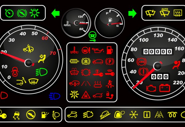 Tachometers and dashboard icons
