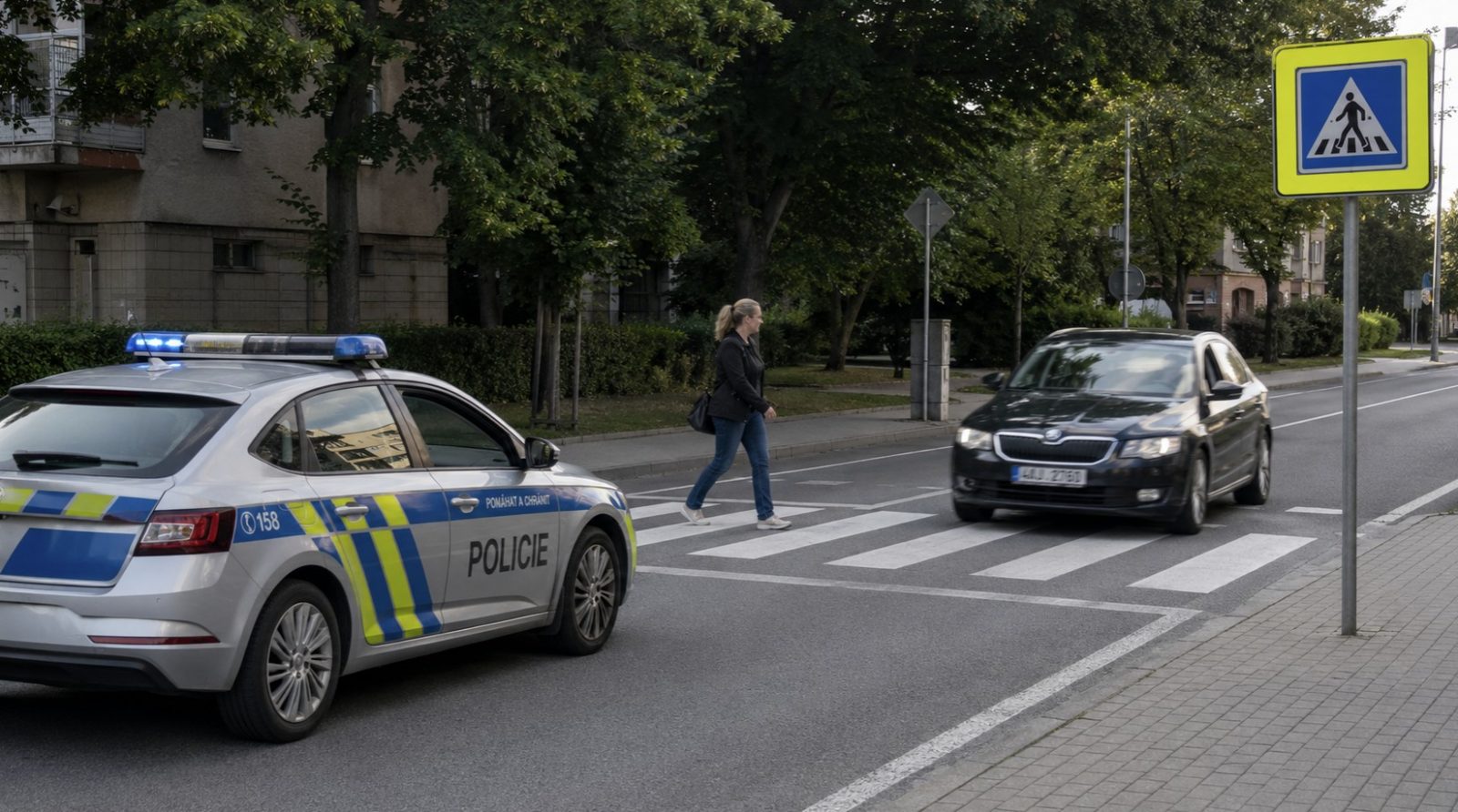 Tohle pravidlo řidiči stále ignorují. Když jedno auto před přechodem zastaví, musíte také