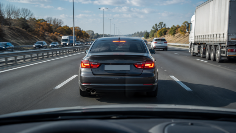 Víte, jak daleko máte jet za autem před vámi? Ve 130 km/h vás správná odpověď překvapí