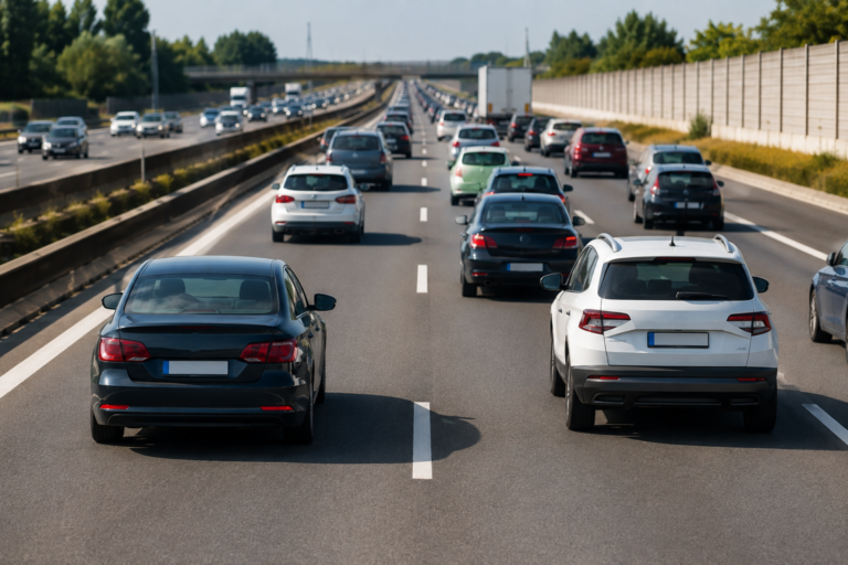 Spousta řidičů stále neumí správně jezdit v pruzích. Zbytečně prodlužují kolony a riskují pokutu