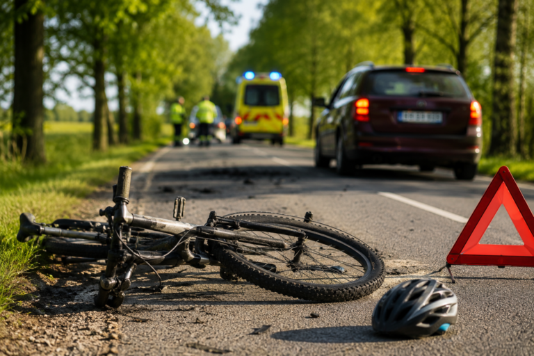 Důchodce riskantně předjížděl a smetl cyklisty. Od nehody ujel a pak tvrdil, že si nic nepamatuje