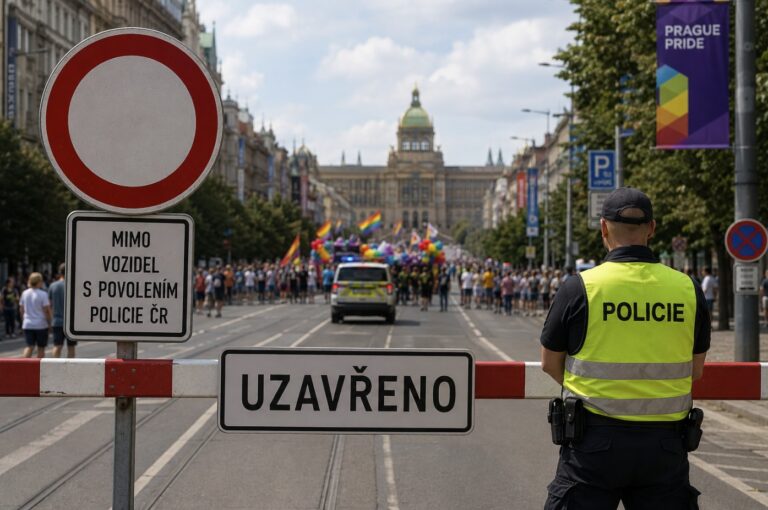 O víkendu se centru Prahy vyhněte obloukem. Kvůli průvodu bude prakticky neprůjezdné