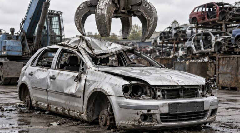 Auto nechal sešrotovat, aby mu ho nevzal exekutor. Za 3 tisíce korun teď riskuje vězení