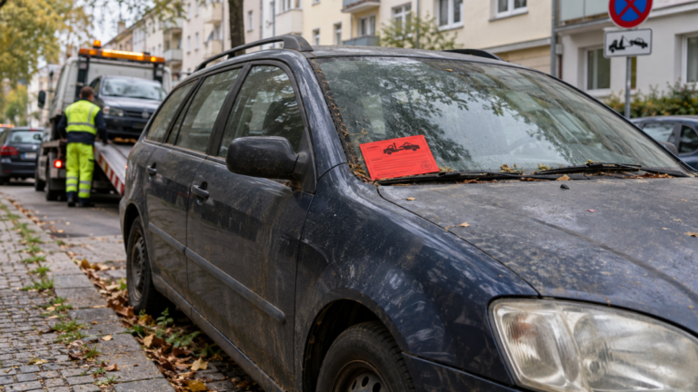 Červená nálepka na autě znamená velký problém. Pokuta může vyšplhat až na 2,42 milionu korun