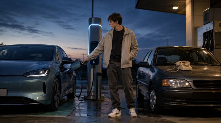 Mladí mají jasno: Spalovací auto je přežitek. Přirovnávají ho k pevné lince