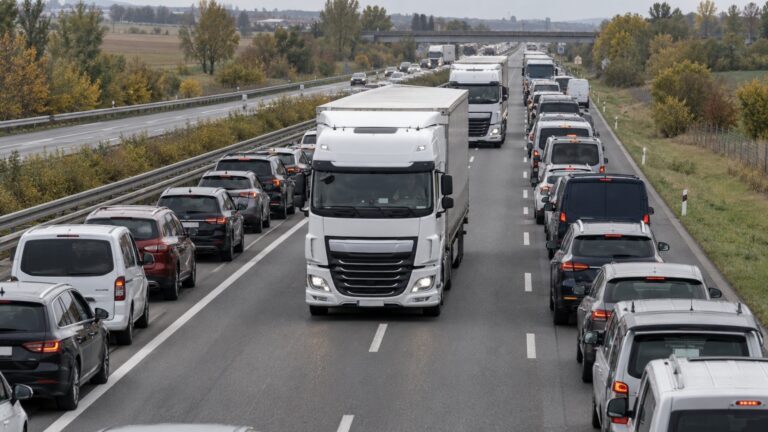 Ignorance nejvyššího kalibru. Netrpěliví řidiči předjížděli kolonu na dálnici záchranářskou uličkou